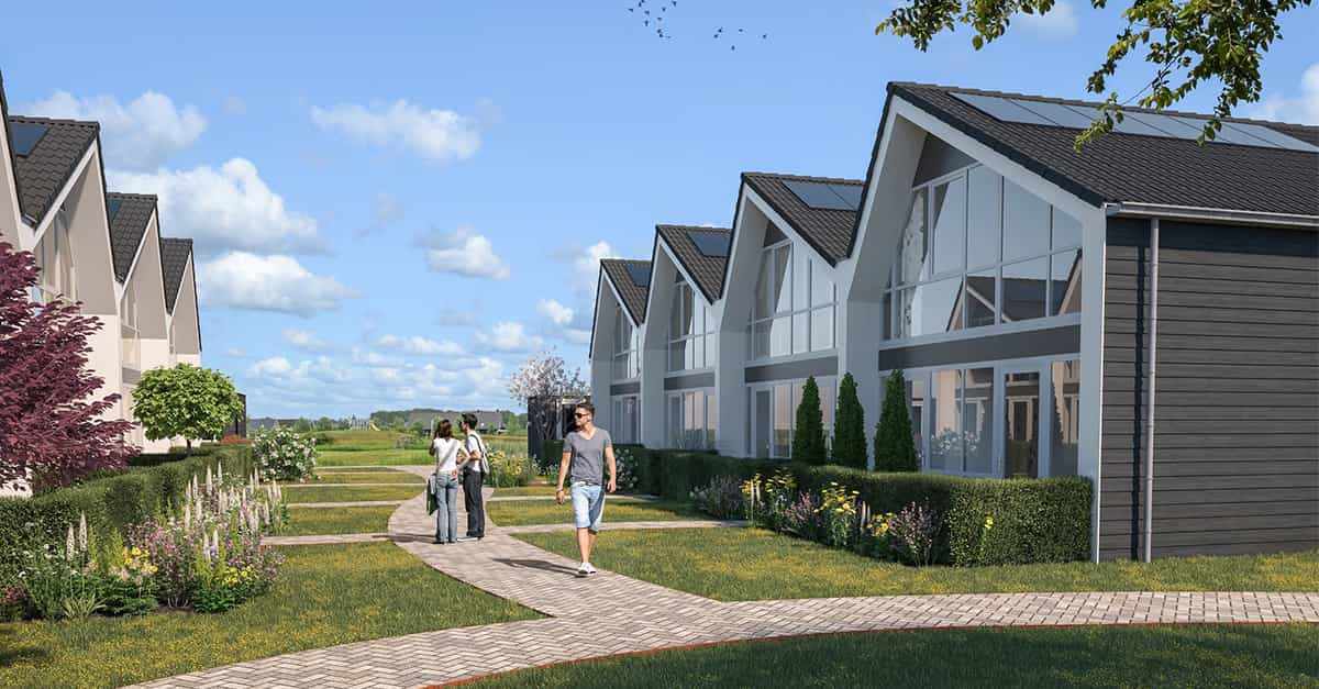 Nieuwbouwproject Oostzijderpark 10 BKZ Woningen Zaanstad Timpaan